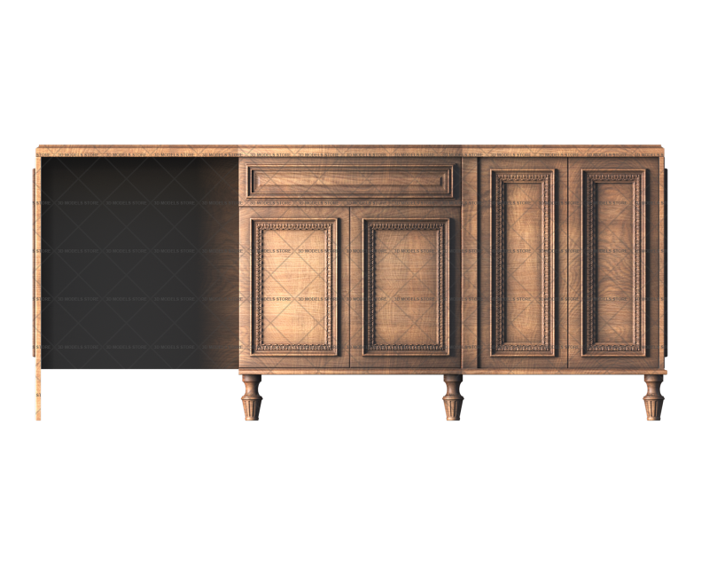 Dresser, 3d models (stl)