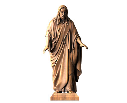 Sculpture Jesus Christ, 3d models (stl)