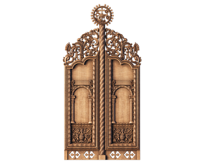 Royal Doors, 3d models (stl)