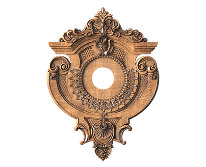 Wall clock, 3d models (stl)