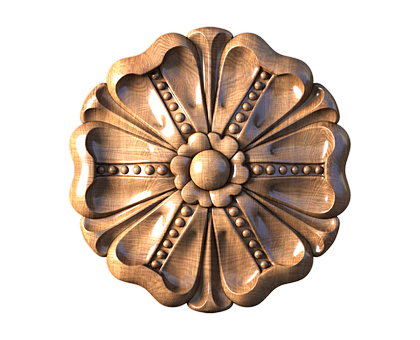 Rosette, 3d models (stl)
